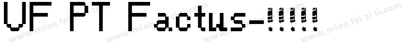 UF PT Factus字体转换